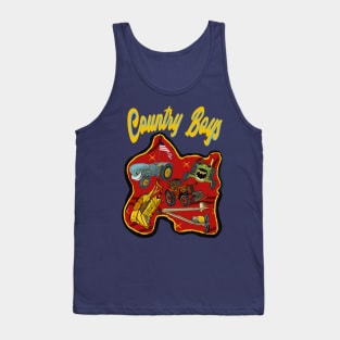 Country Monster Machines Tank Top